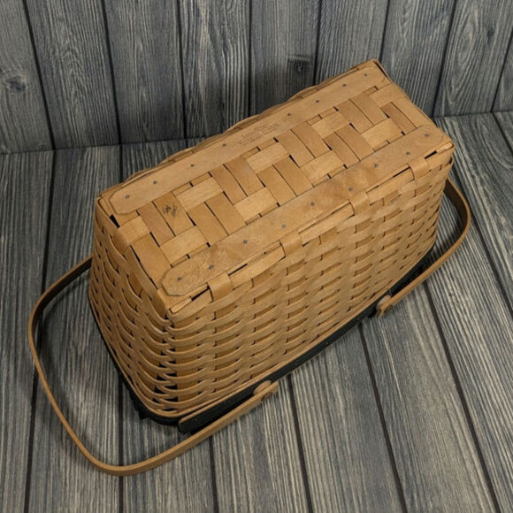 Longaberger 2005 Collectors Club Membership Basket Exclusive Liner Protector USA - Picture 9 of 9